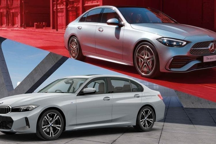 C-Class vs 3 Series: การต่อสู้ของยักษ์ใหญ่ในตลาดรถหรูระดับกลาง